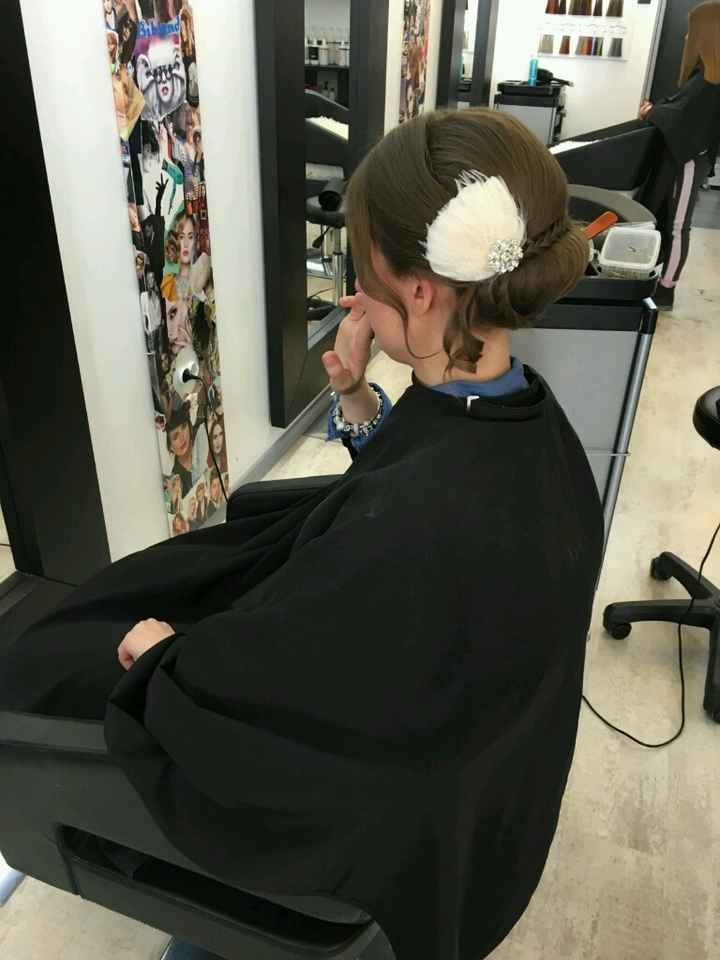Essai chignon - 1