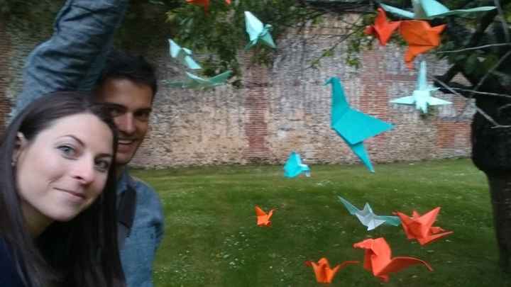 origamis en plein air