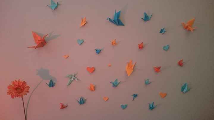 mur d'origamis (test)