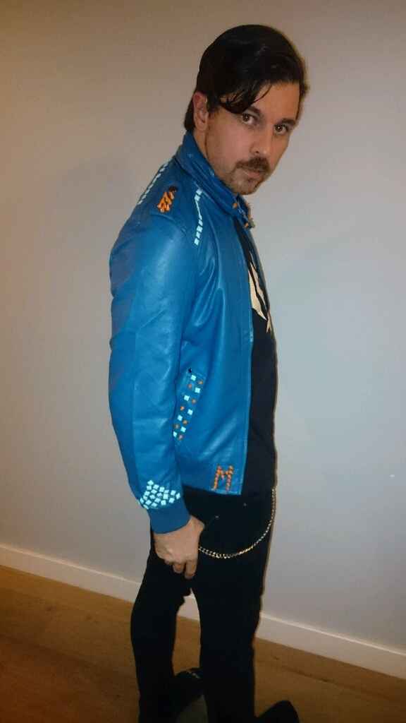 Diy: personnalisation veste de notre dj - 2