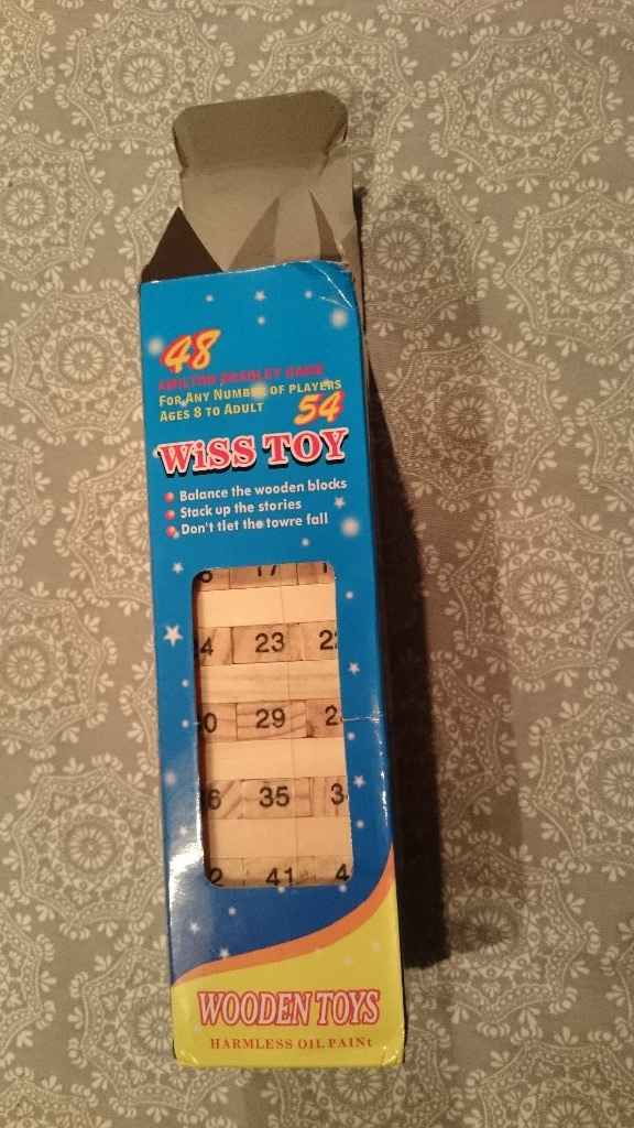 faux jenga reçu