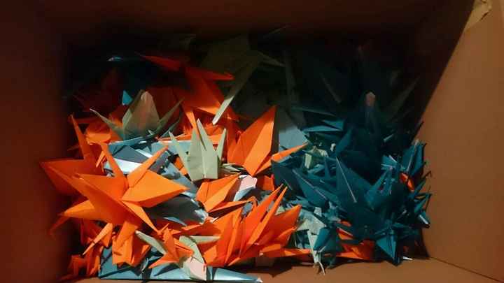 1000 origamis... désespoir du soir bonsoir. - 1