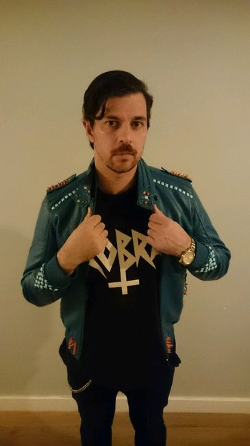 Diy: personnalisation veste de notre dj - 1