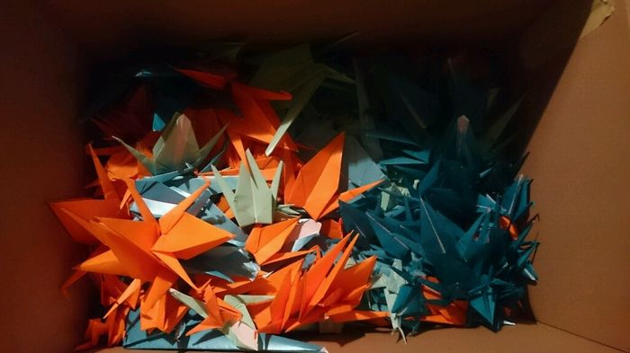 1000 origamis... désespoir du soir bonsoir. - 1