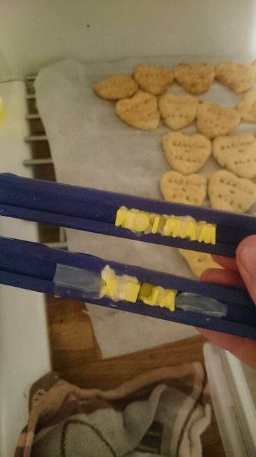 Test petit sablés: pas très jojo.. - 2