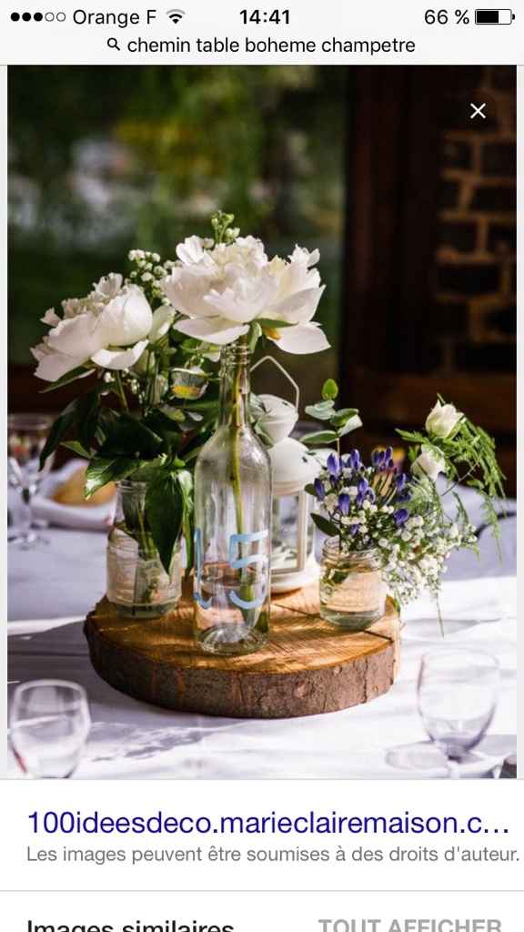 Table ronde sans chemin de table - 1