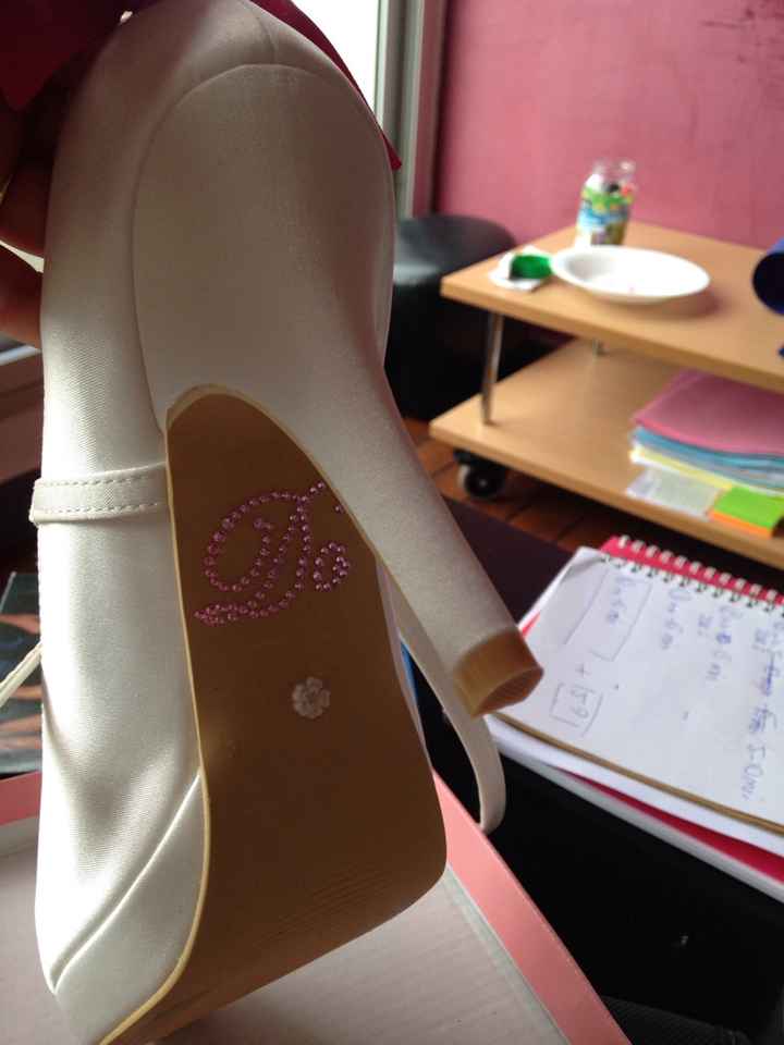 Début customisatuon chaussures - 1