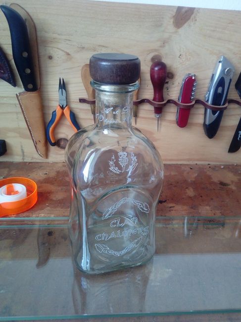 Bouteille d'essai