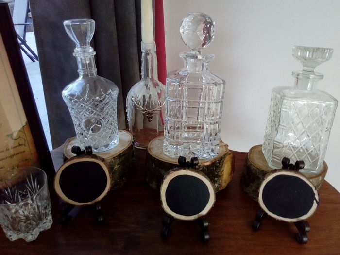 les carafes et rodins descriptifs