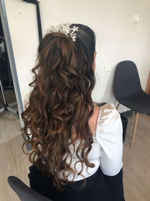 Coiffure lâcher avec extension