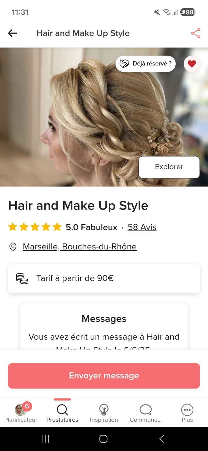 Annulation coiffeuse maquilleuse et non remboursement - 1