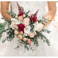 Bouquets fleurs séchées pour la déco des tables - 1