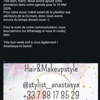 Annulation coiffeuse maquilleuse et non remboursement - 3