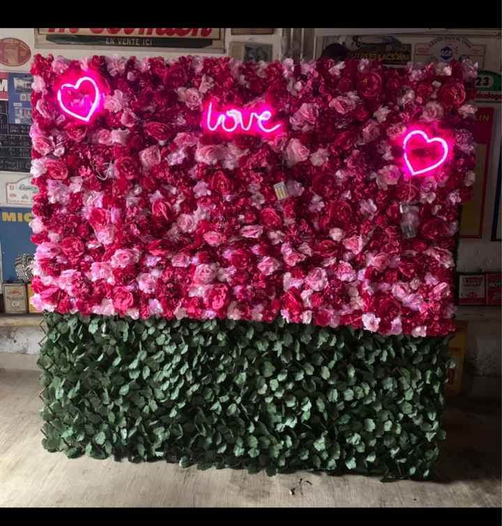 Mur de fleurs - 1