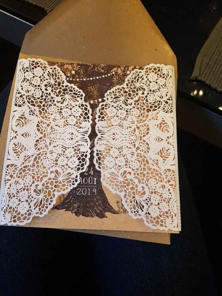 Faire-part Mariage champêtre ! - 1