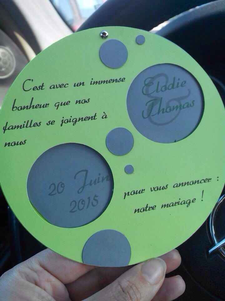 A quoi ressemblent vos faire part ? - 1