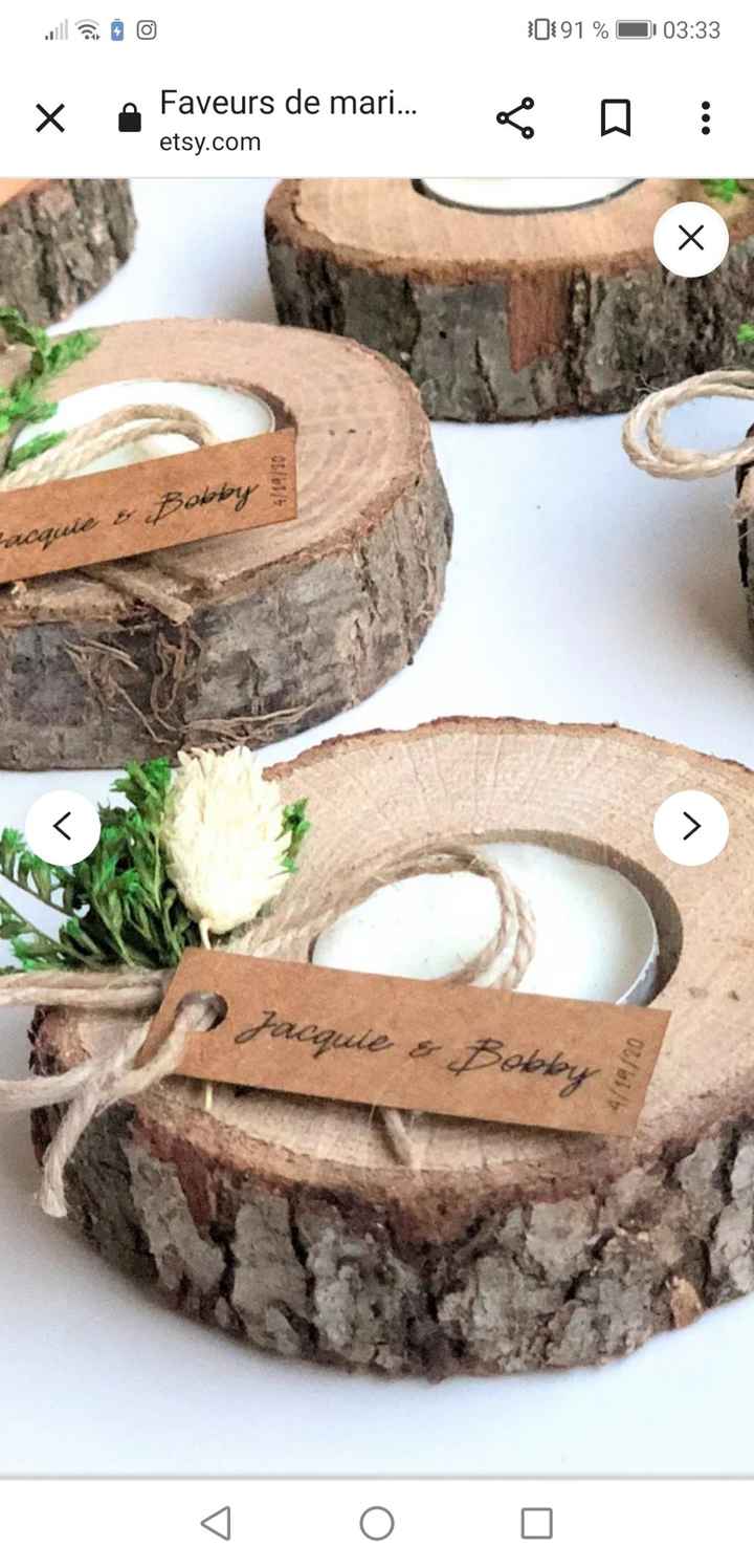 Bonjour, nous pensions faire des savons avec petite étiquette en bois ou porte bougies en rondin à l