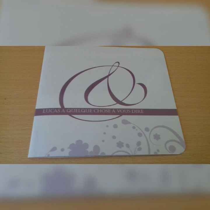 Mon faire part - 1