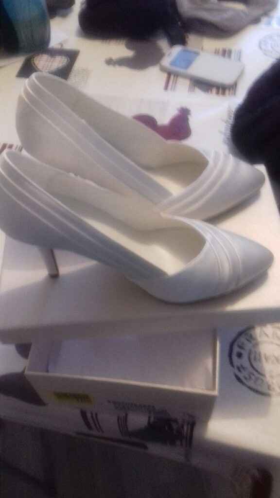 Chaussure reçue - 2