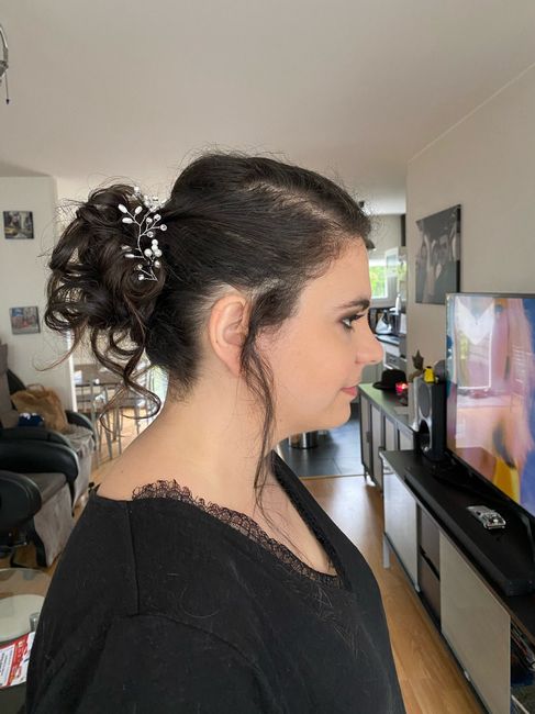 Essai coiffure, maquillage et robe - 5