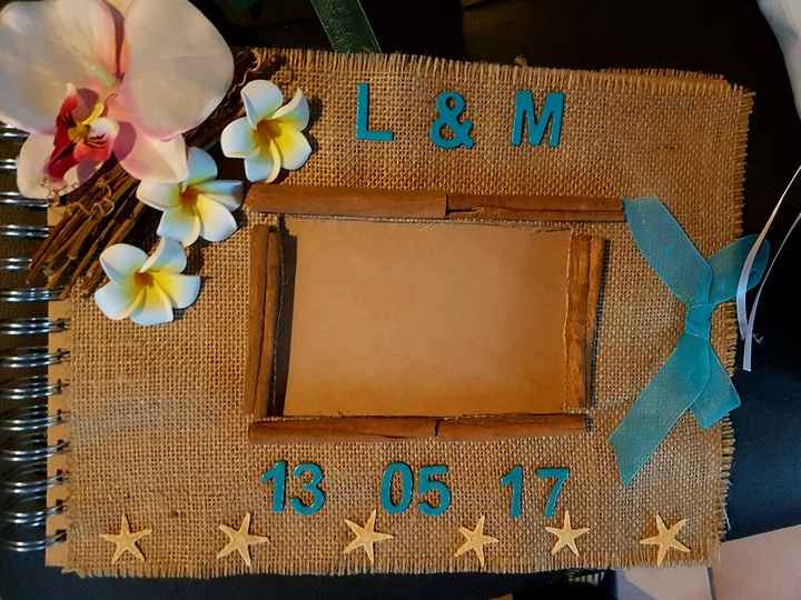 Urne et livre d'or fini - 2