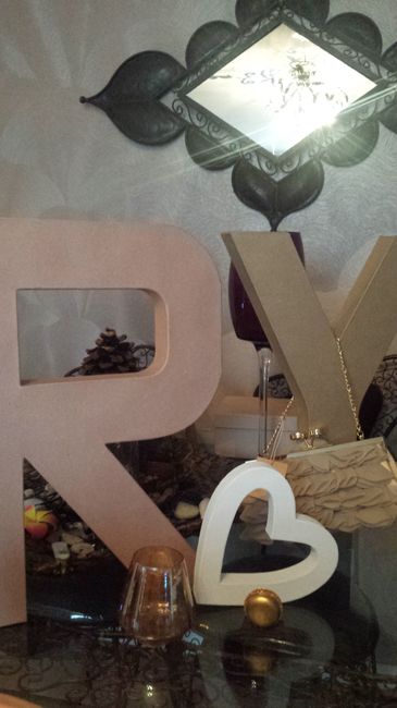 Lettres décoratives XL à poser (table, jardin..) - 1