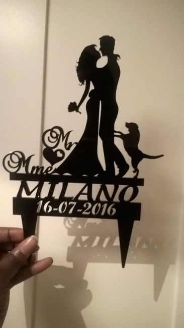 My cake topper