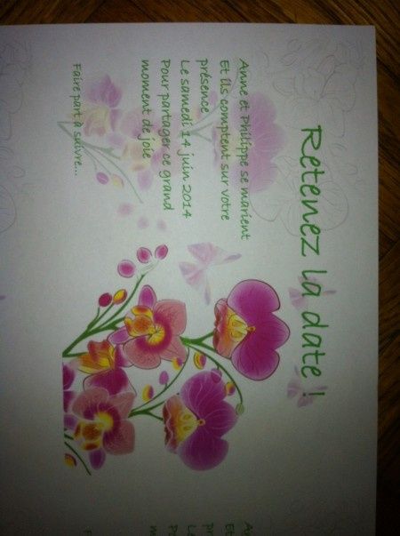 Save the date terminés - 1