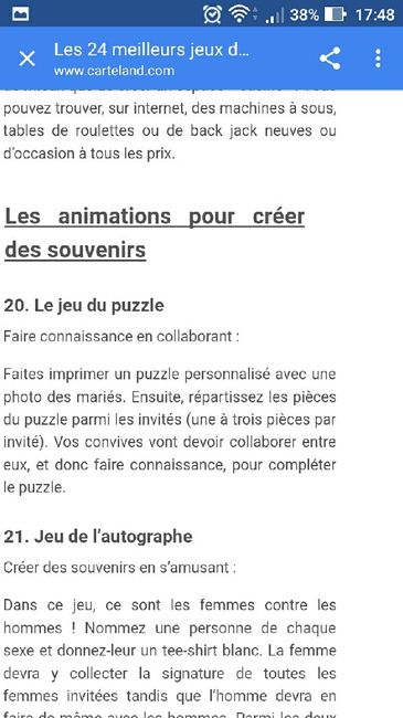 Animation jeux - 1