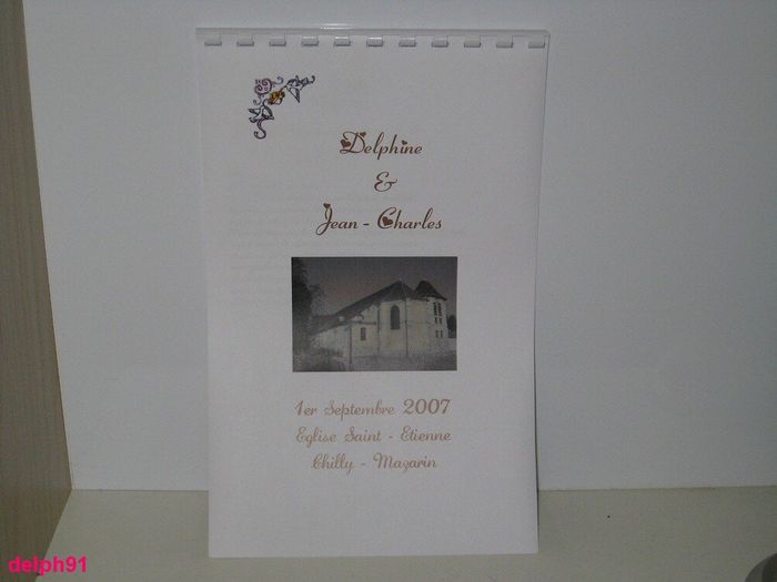 livret eglise