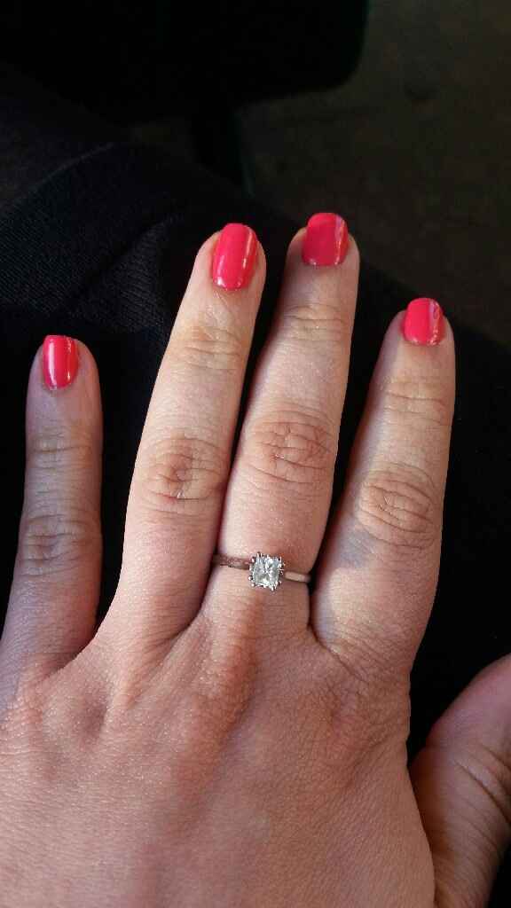  Vos bagues de fiançailles et alliance : montrez moi - 1