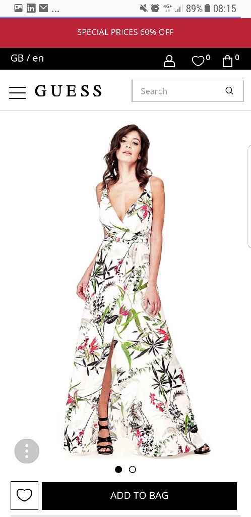 Robe retour de noces - 1