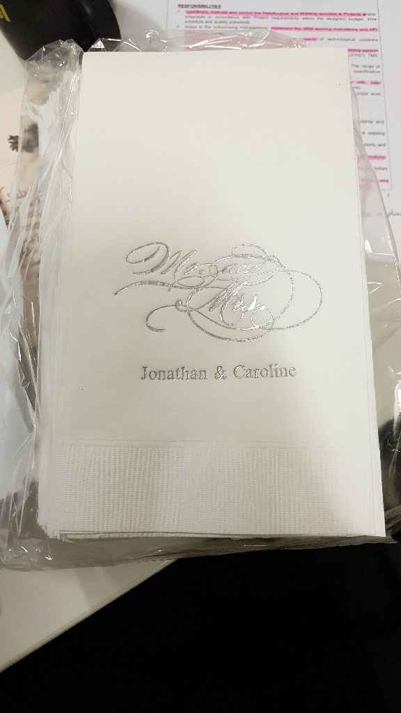 Les serviettes de table! - 1