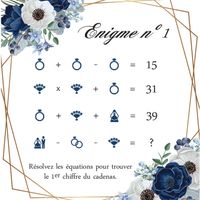 Enigme, jeux du champagne - 1