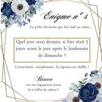 Enigme, jeux du champagne - 4