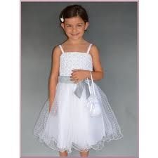 Robe pour petite demoiselle d'honneur 