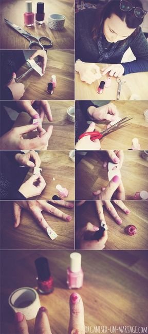 Tuto : Joli coeur vernis