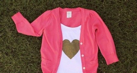 Un T-Shirt pour les petits DIY pour enfants d'honneur