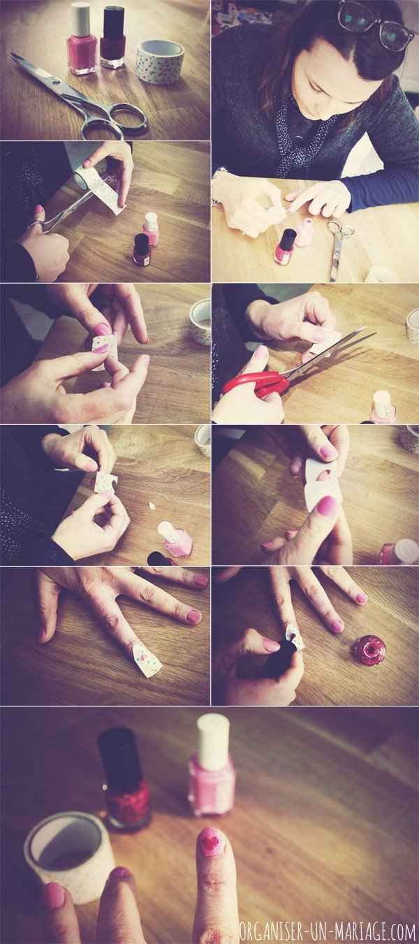 Tuto : Joli coeur vernis