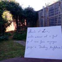 love note from england