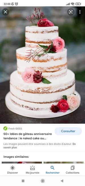 Gâteau de mariage question - 1