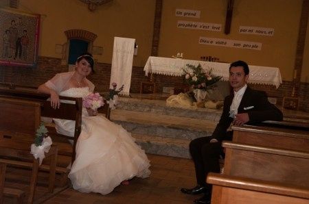 Avant la sortie d'église