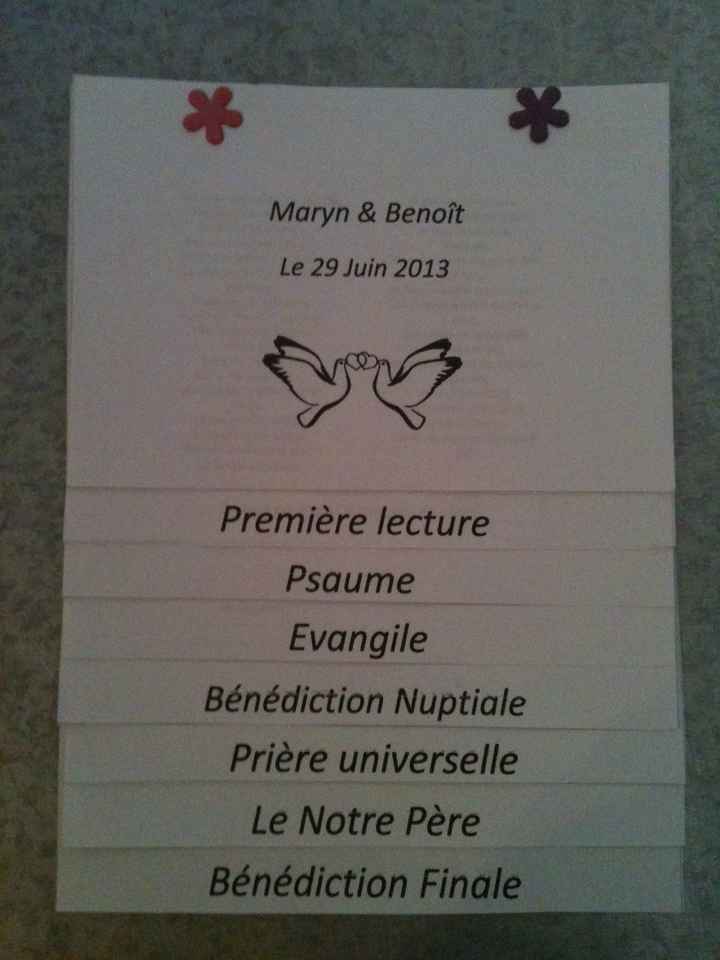 essai livret de messe