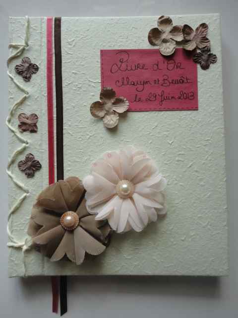 Notre livre d'or personnalisé ....