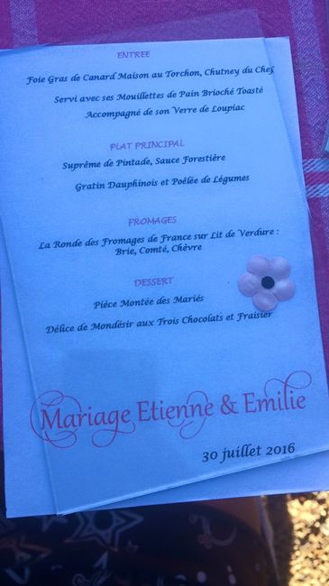 Menu + numero de table - 3