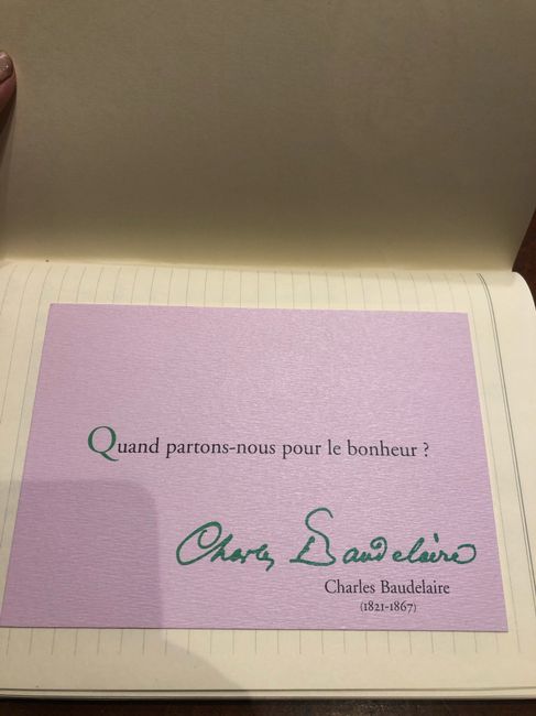 Préparation du carnet de love notes 7