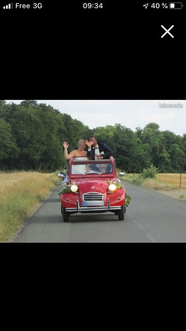 Voiture des mariés ! 3