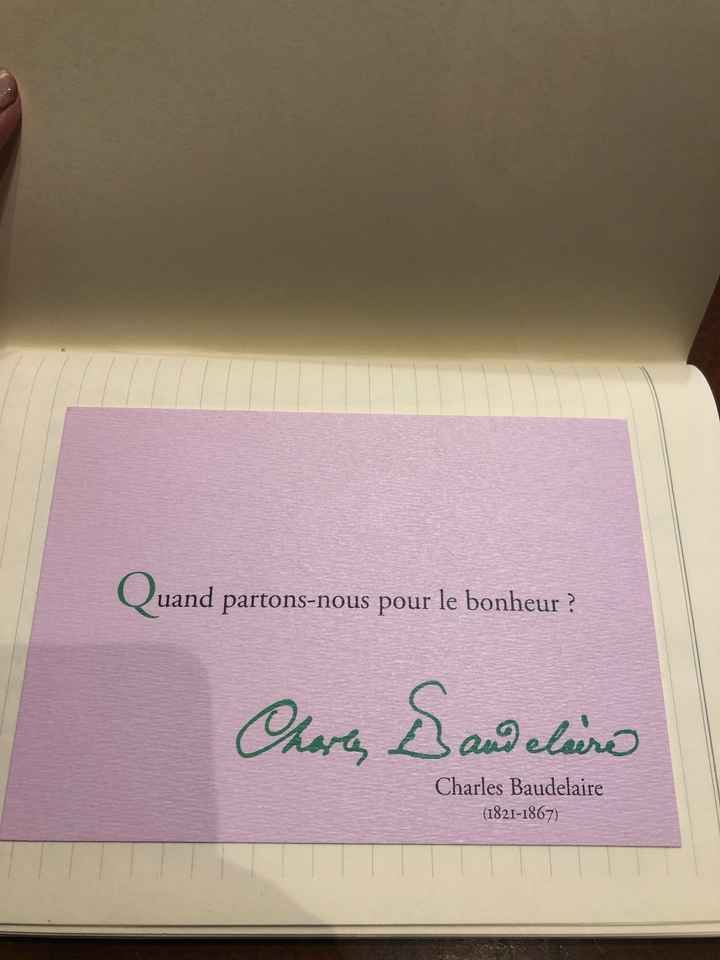 Préparation du carnet de love notes - 1