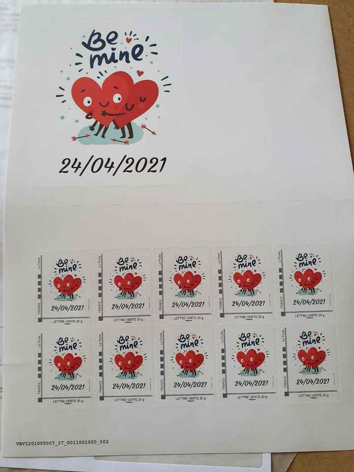 Timbres personnalisés - 1