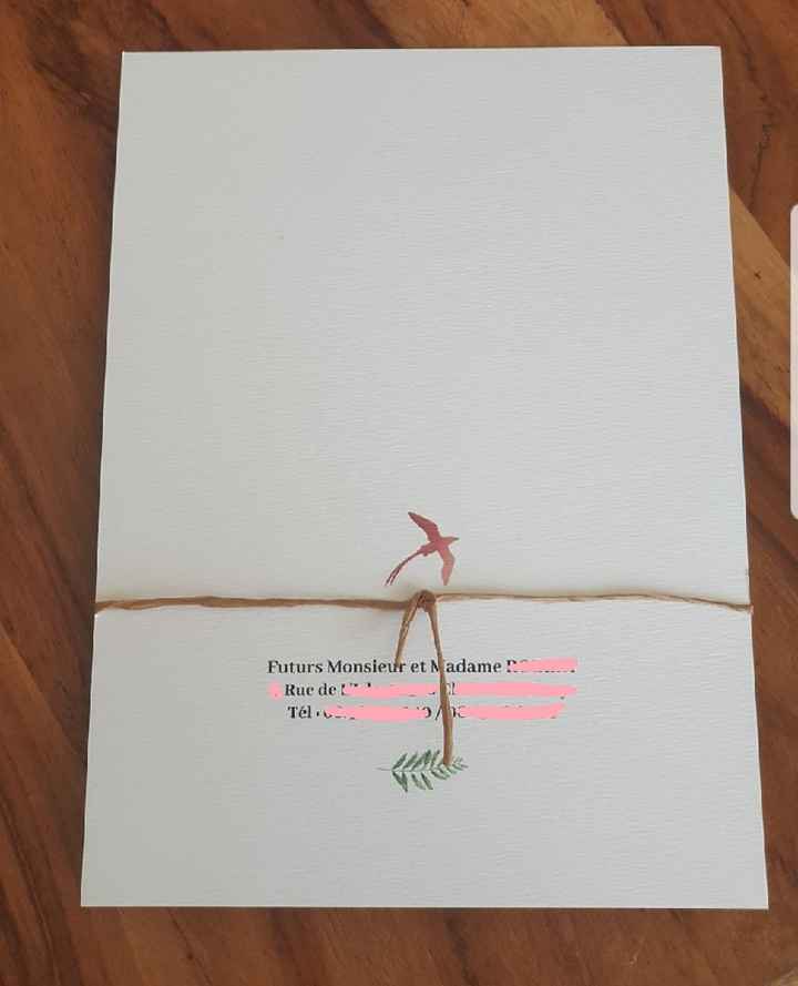 Carte Save the Date avec magnet, besoin de conseils - 3
